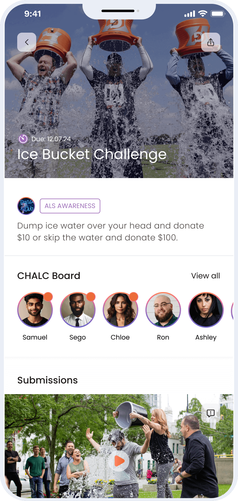 Chalc. Phone Screen Track Submissions